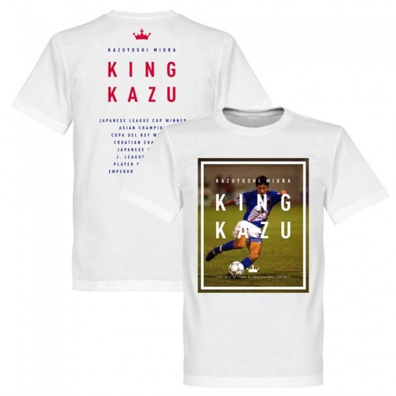 日本代表 三浦 知良 King Kazu Tシャツ 半袖 RE-TAKE(正規品