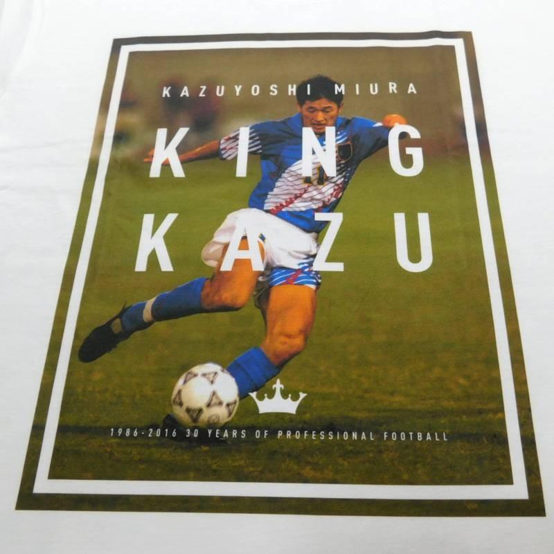 日本代表 三浦 知良 King Kazu Tシャツ 半袖 RE-TAKE(正規品
