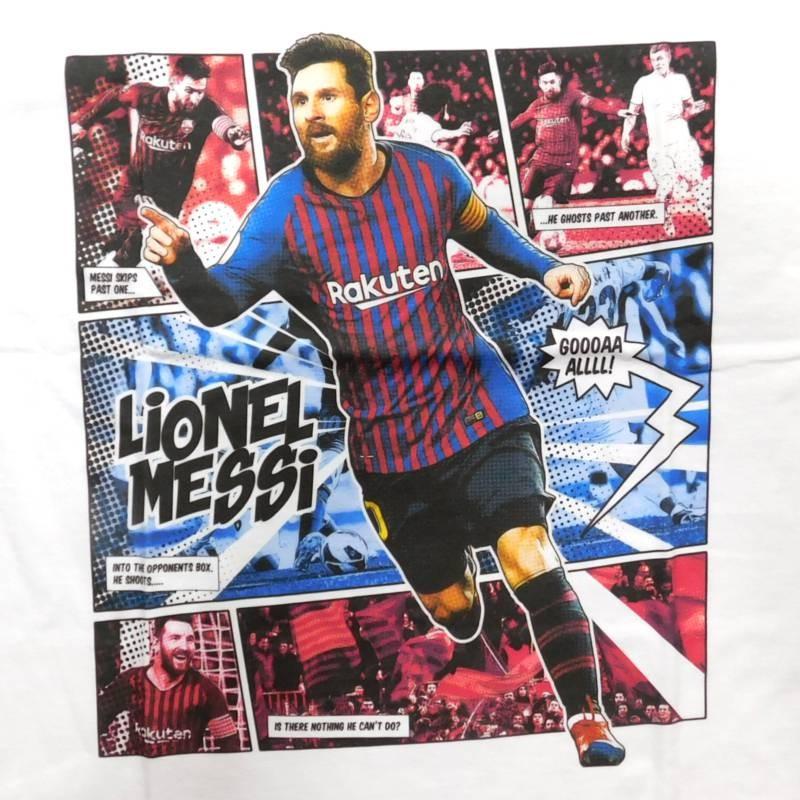 バルセロナ メッシ comic Tシャツ 半袖 RE-TAKE(正規品/メール便可