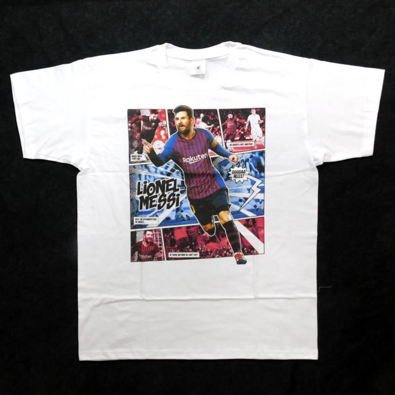 バルセロナ メッシ comic Tシャツ 半袖 RE-TAKE(正規品/メール便可