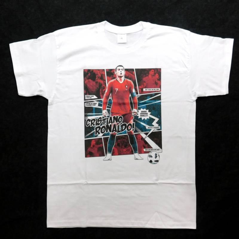 ポルトガル代表 ロナウド comic Tシャツ 半袖 RE-TAKE(正規品/メール便