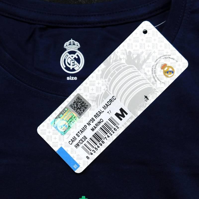 レアルマドリード　チームオフィシャル　RM1CE38 CAM STAMP　Tシャツ　半袖(正規品/メール便可) |  | 02