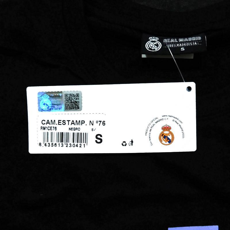 レアルマドリード　チームオフィシャル　RM1CE76 CAM ESTAMP　Tシャツ　半袖(正規品/メール便可) |  | 02