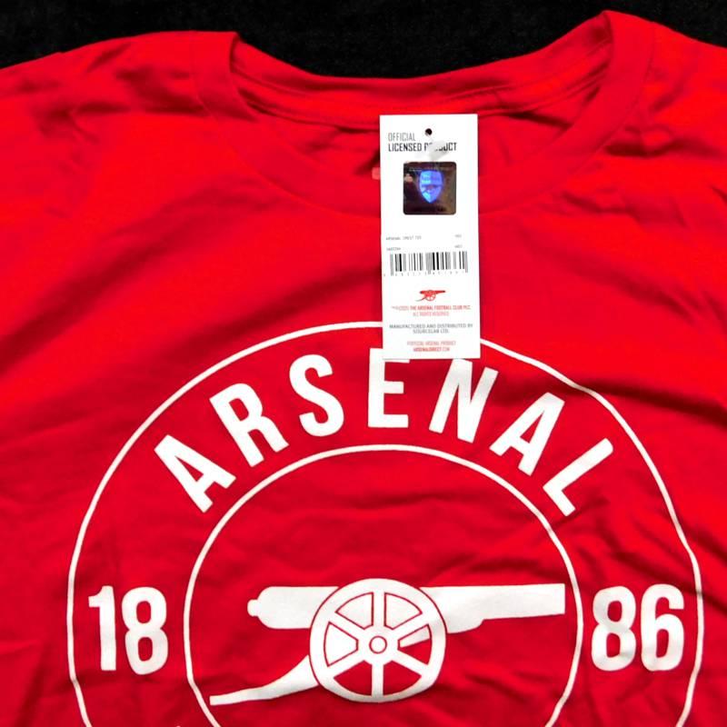 アーセナル　チームオフィシャル　SA0229A　クレスト　Tシャツ　半袖(正規品/メール便可) |  | 02