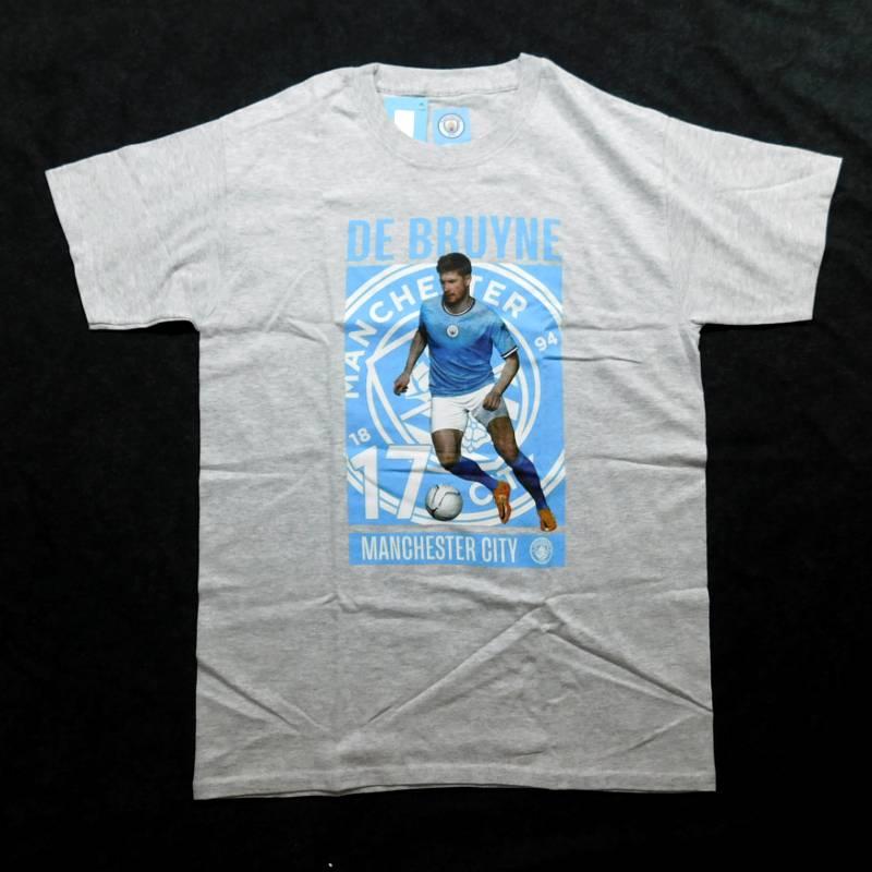 デブライネ　記念Tシャツ　マンチェスターシティ マンチェスターシティ チームオフィシャル SA2473A デブライネ Graphic
