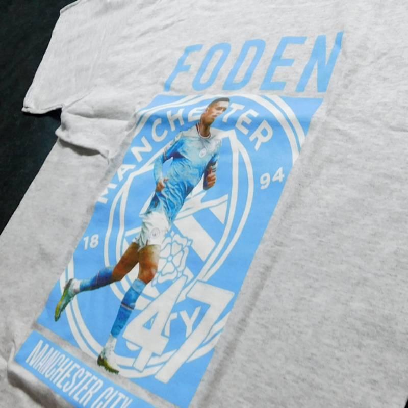 マンチェスターシティ　チームオフィシャル　SA2820A　フォーデン　Graphic　Tシャツ　半袖(正規品/メール便可) |  | 02