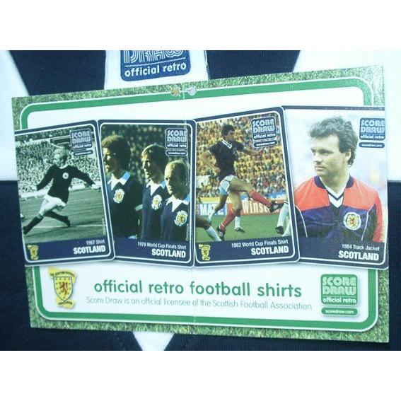 スコットランド代表　1974　ホーム　半袖　ユニフォーム　西ドイツ74W杯/復刻モデル(正規品/メール便可) |  | 02