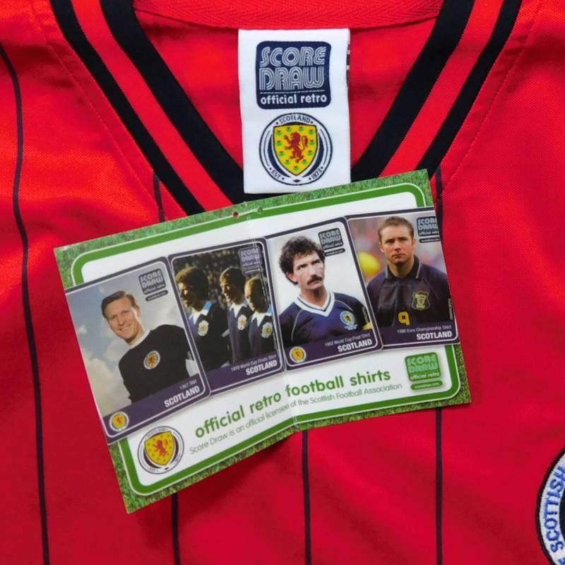 スコットランド代表　1982　アウェイ　半袖　ユニフォーム　復刻モデル(正規品/メール便可) |  | 02