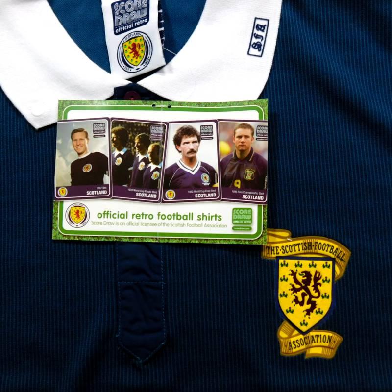 Football サッカー スコットランド代表 90'sユニフォーム スコットランド代表 1990 ホーム 半袖 ユニフォーム 復刻モデル(正規品