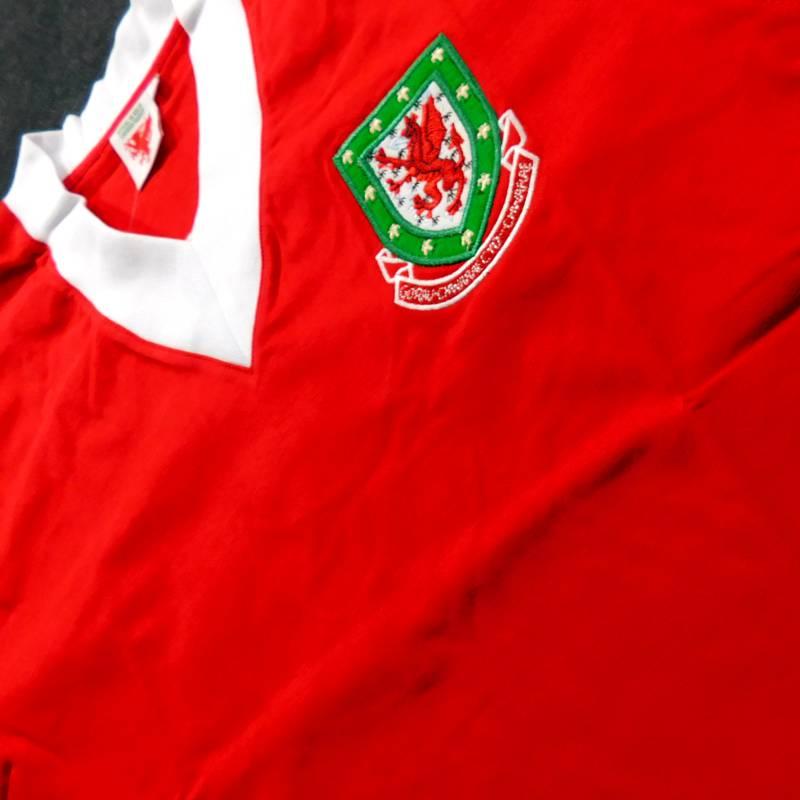 ウェールズ代表 1957 ホーム 半袖 ユニフォーム 復刻モデル