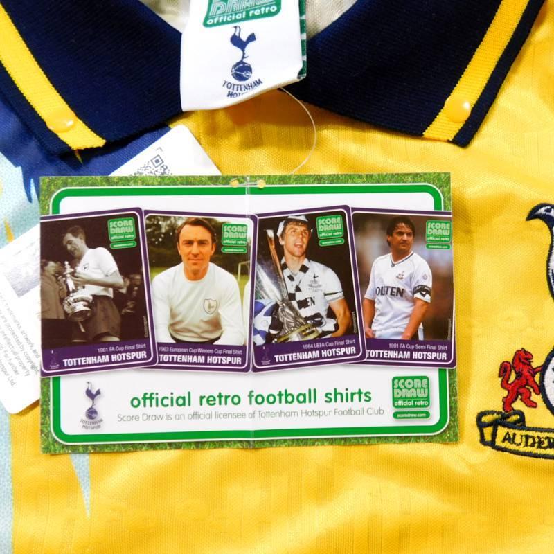 トッテナム　1992　アウェイ　半袖　ユニフォーム(正規品/メール便可) |  | 02