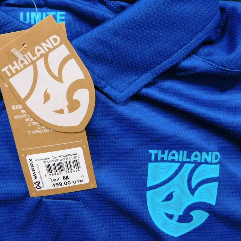 タイ代表 22 ホーム 半袖 サポーターユニフォーム WARRIX/Cheer Polo