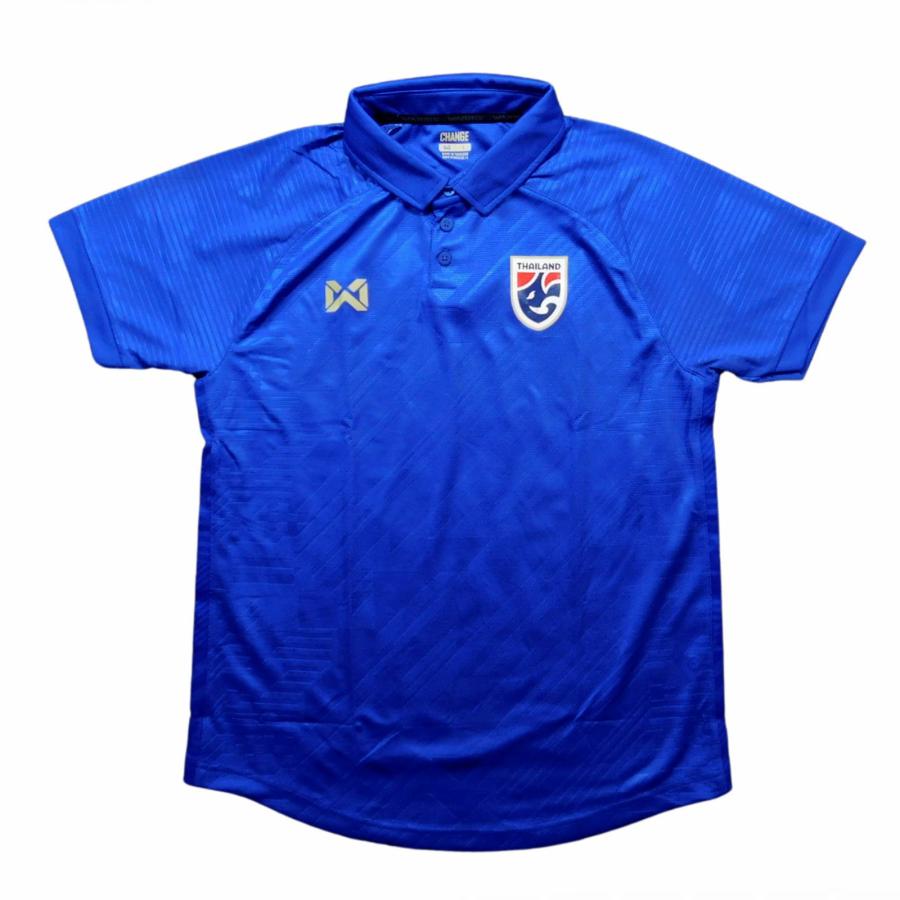 【タイ】サッカーシャツ タイ限定】サッカーシャツ タイ代表レプリカ仕様黒XL - メルカリ