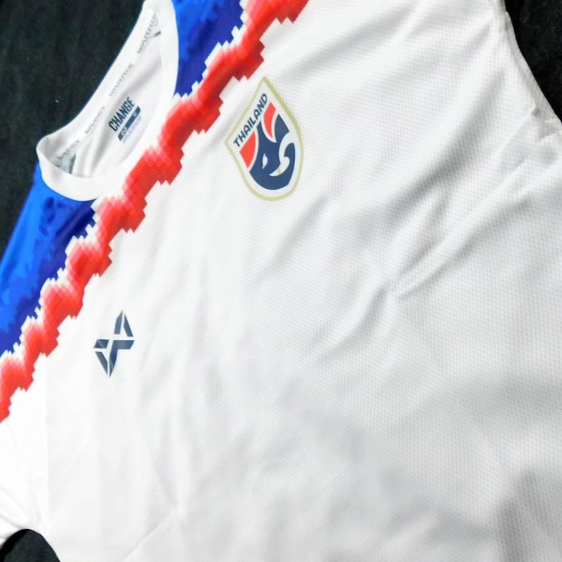タイ代表 23 3rd NationalWhite 半袖 サポーターユニフォーム WARRIX