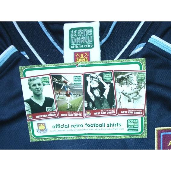 ウェストハム　2000　アウェイ　半袖　ユニフォーム　復刻モデル(正規品/メール便可/メーカーコードWHAM00APYSS) |  | 01