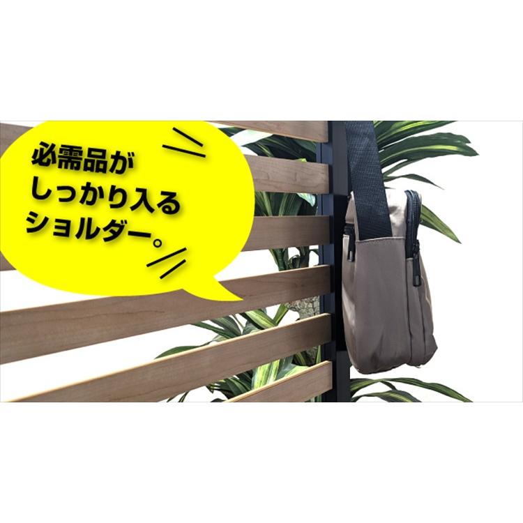 ショルダーバッグ メンズ 撥水 軽量 8ポケット 斜めがけ ワンショルダー カバン ナイロン / 2420 |  | 08