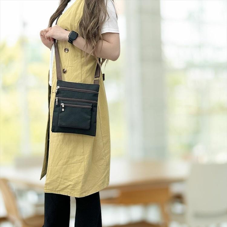 ショルダーバッグ レディース メンズ サコッシュ ポリエステル 斜め掛け 軽量 撥水 2510 |  | 11