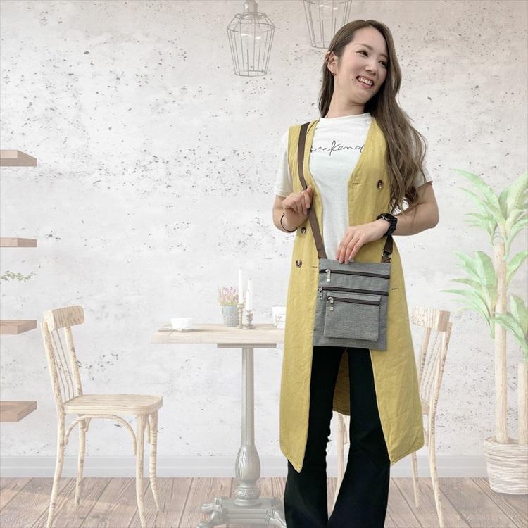 ショルダーバッグ レディース メンズ サコッシュ ポリエステル 斜め掛け 軽量 撥水 2510 |  | 08