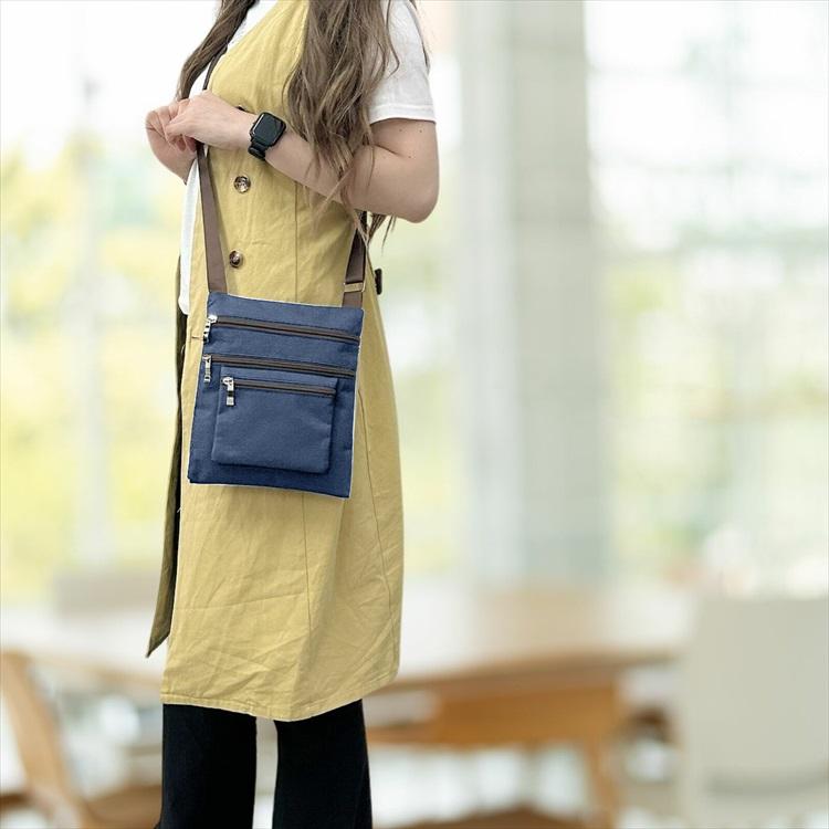 ショルダーバッグ レディース メンズ サコッシュ ポリエステル 斜め掛け 軽量 撥水 2510 |  | 09