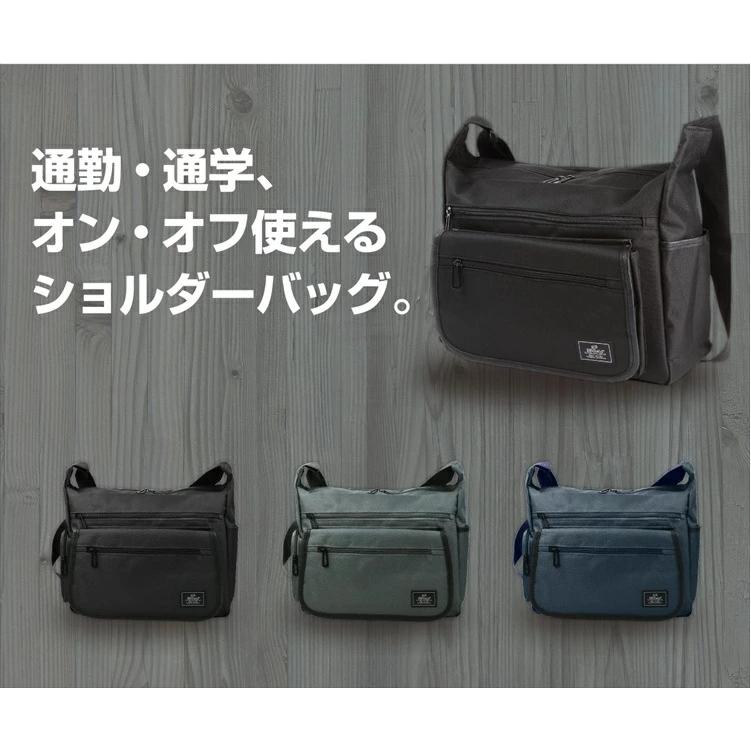 ショルダーバッグ メンズ 斜めがけ 簡易版 A4 ワイドサイズ 軽量 防水 ビジネス 人気 おしゃれ 軽い 通勤 通学 ユニセックス（ダークグレー）  2603 |  | 02