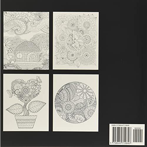 商い Floral Mandala 花曼荼羅の塗り絵 大人の塗り絵 楽しく 簡単で リラックスできるぬりえ ストレス解消の自然のパターンと複雑な落書き 美 Heartlandgolfpark Com