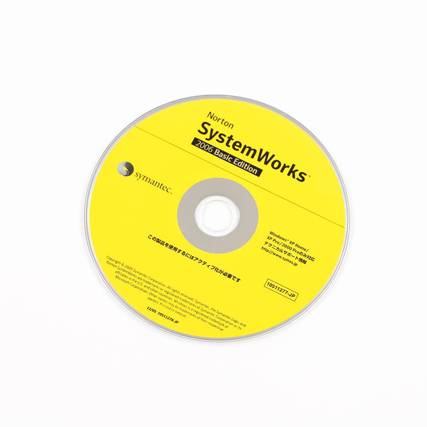 Symantec Windows用 Norton systemWorks 2006 ノートン・システムワークス ジャンク商品 箱なし : B ...