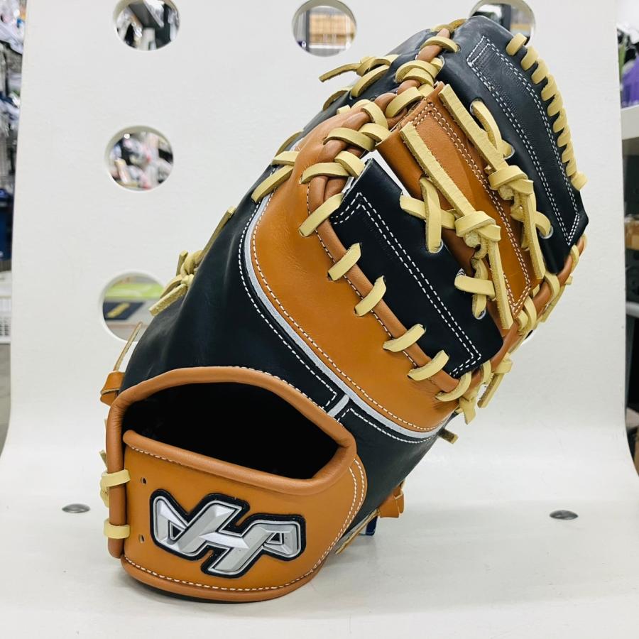 ハタケヤマ　2024PRO-F01　軟式用　一塁手用　ファーストミット ハタケヤマ 限定品 ファーストミット PRO-F01 左投げ ブラック