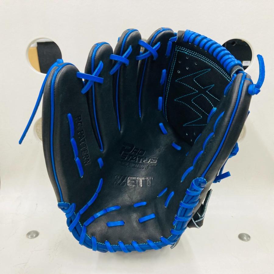 ゼット プロステイタス 軟式オリジナルオーダーグラブ 投手用 能見選手風モデル 281型 ブラック A ベースボールランド友井 通販 Yahoo ショッピング