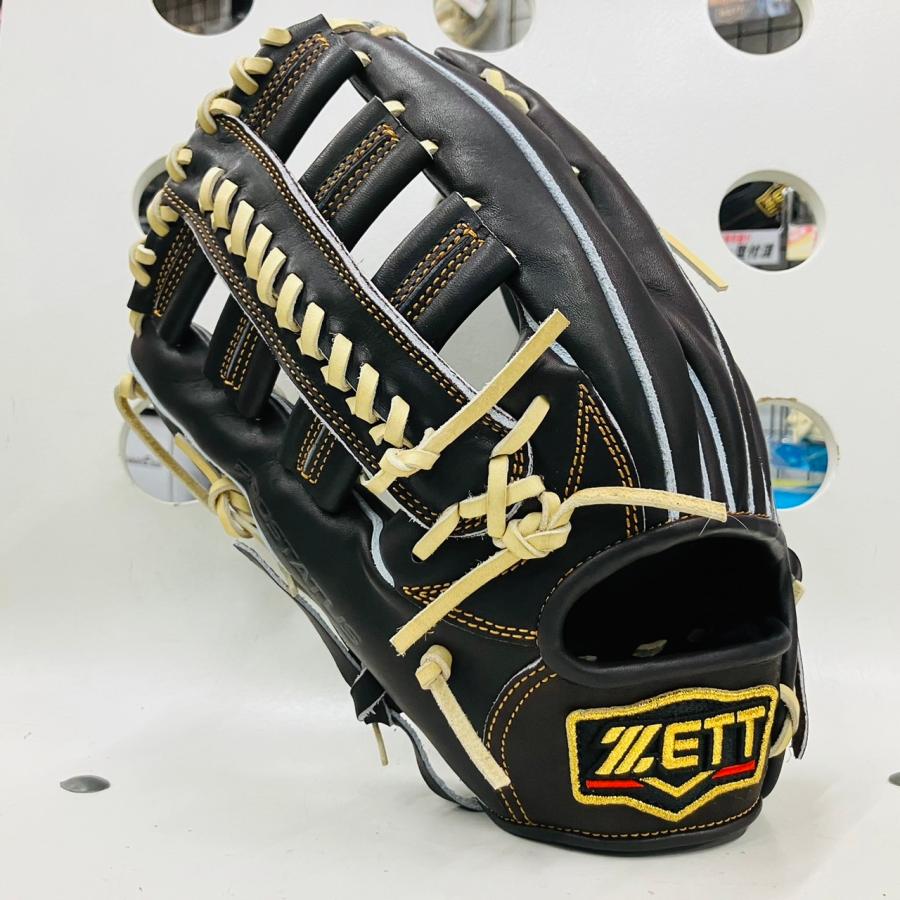 ZETT PROSTATUS 硬式グローブ 日本製 高校野球対応 ZETT PROSTATUS 硬式グラブ BPROG770S 外野手モデル ナイト