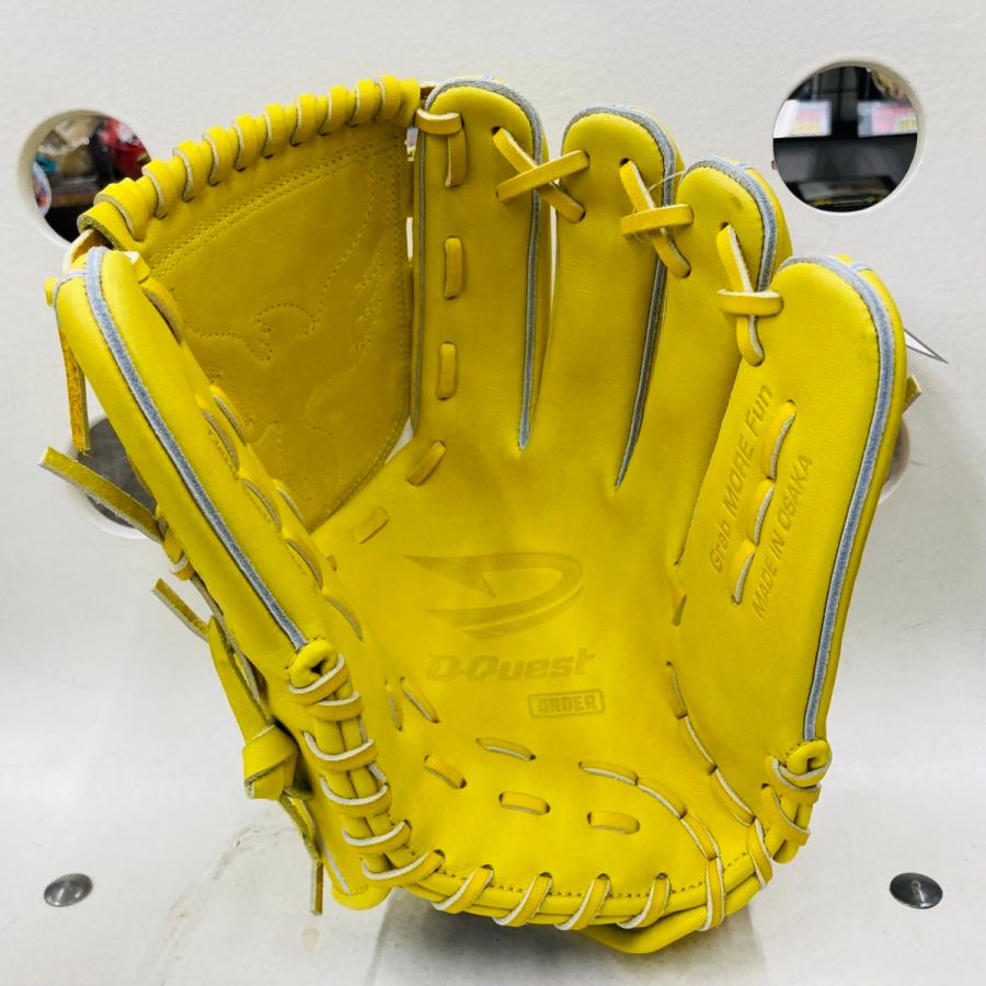 【巨人高梨選手使用モデル】D-Quest　ディークエスト　軟式用　オリジナルオーダーグラブ　投手用　ピッチャー用　D-Flex Band　高梨選手再現モデル　日本製 スポーツ 野球 グローブ JS2122132477(19305円)