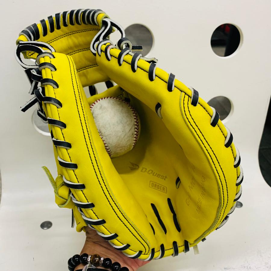 ディークエスト　オリジナルオーダーモデル　硬式用　捕手用　A122型　型付け済み ディークエストオリジナルオーダーモデル硬式用捕手用A122型型付け済み