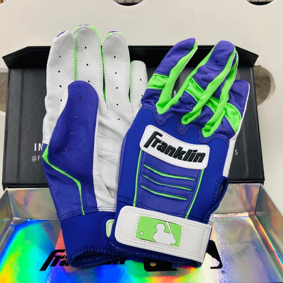 Franklin フランクリン オリジナルオーダーモデル バッティング手袋 バッティンググローブ 野球 パープル グリーン バ ライトイヤー風 当店限定モデル Franklinoriginal Ppl Grn 1 ベースボールランド友井 通販 Yahoo ショッピング