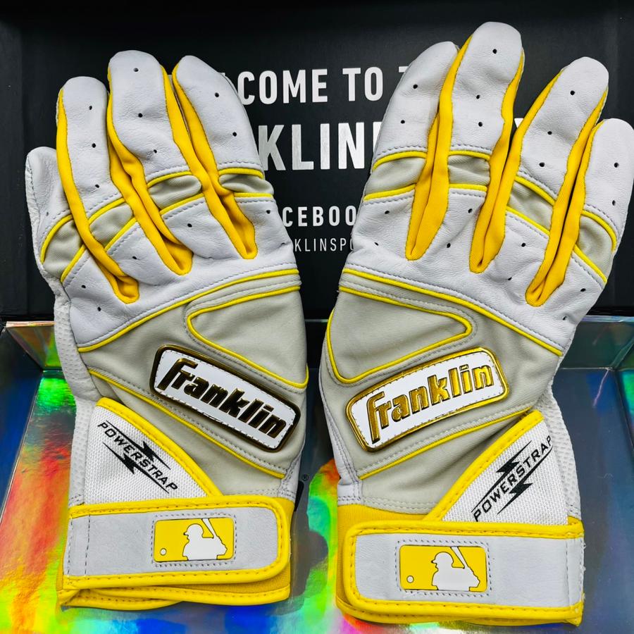 【当店限定モデル】　Franklin　フランクリン　オリジナルオーダーモデル　バッティング手袋　バッティンググローブ　野球　ホワイト　イエロー :  franklinoriginal-wh-ye-2 : ベースボールランド友井 - 通販 - Yahoo!ショッピング