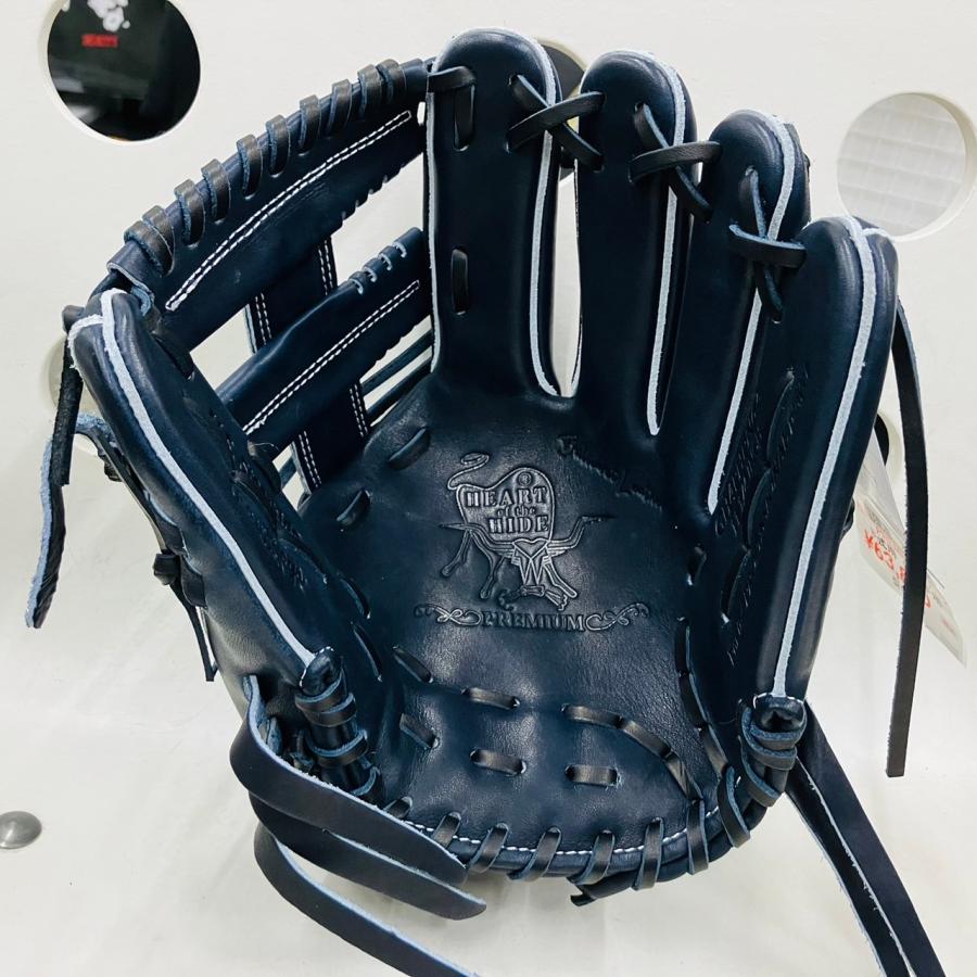 ローリングス　硬式グローブ　GH4FHPN62 HOHプレミアム　おまけ付き 2024モデル】ローリングス 硬式 グローブ グラブ 内野手用 HOH