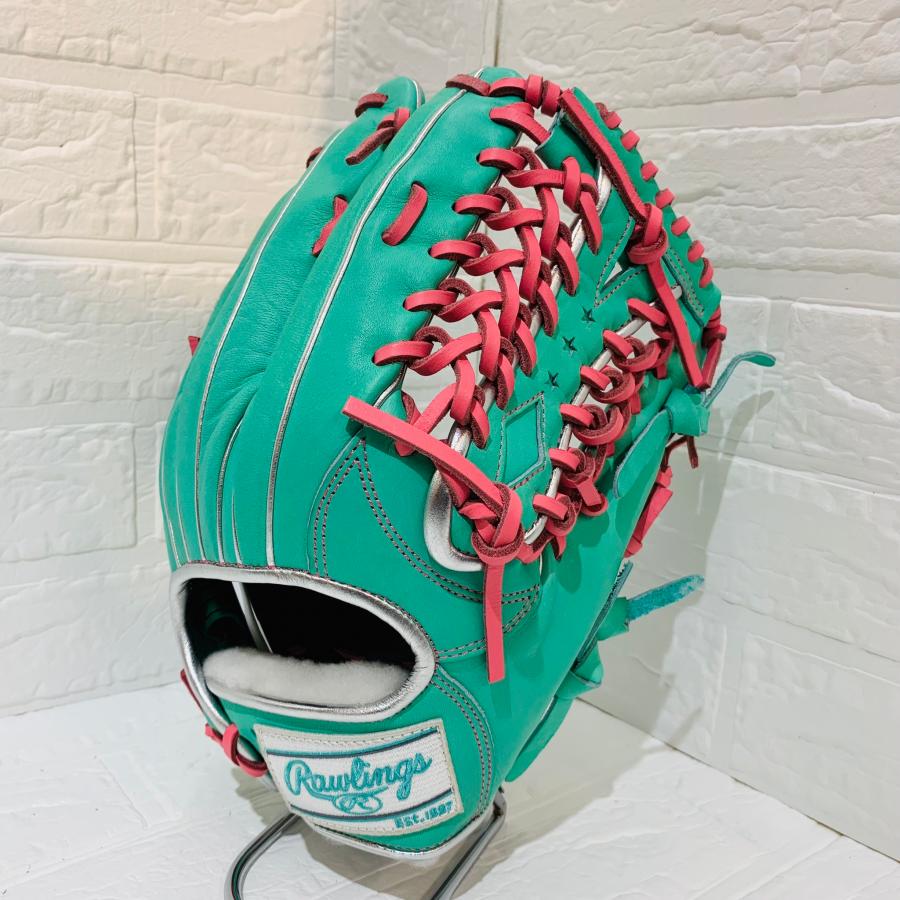 ローリングス　HOH　軟式用　外野手用　ミント　GR6FHECY795　右投用 Rawlings（ローリングス） 【オシャレなカラーグラブ】 Rawlings HOH