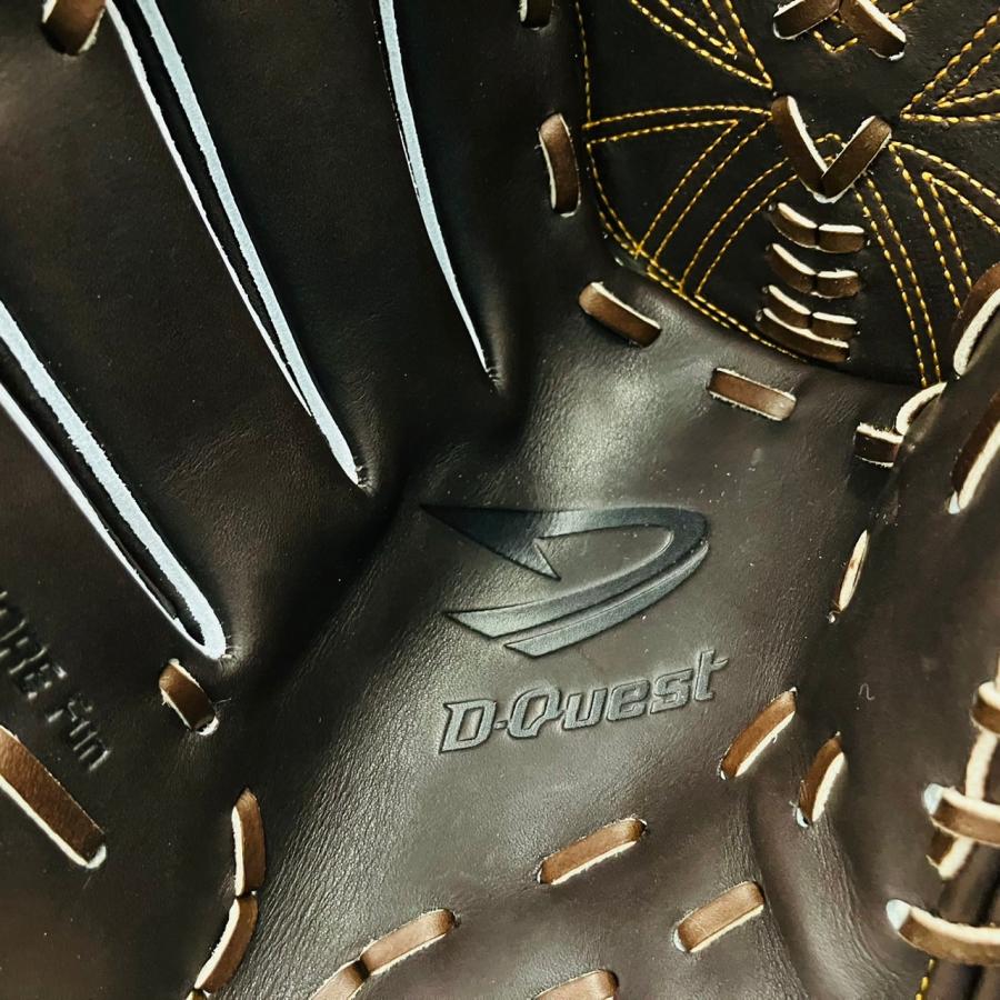 値下げ　ディークエスト　SHB-112　硬式用　投手用　Dブラウン　高校野球対応 高校野球対応】 ディークエスト D-Quest Xover クロスオーバー