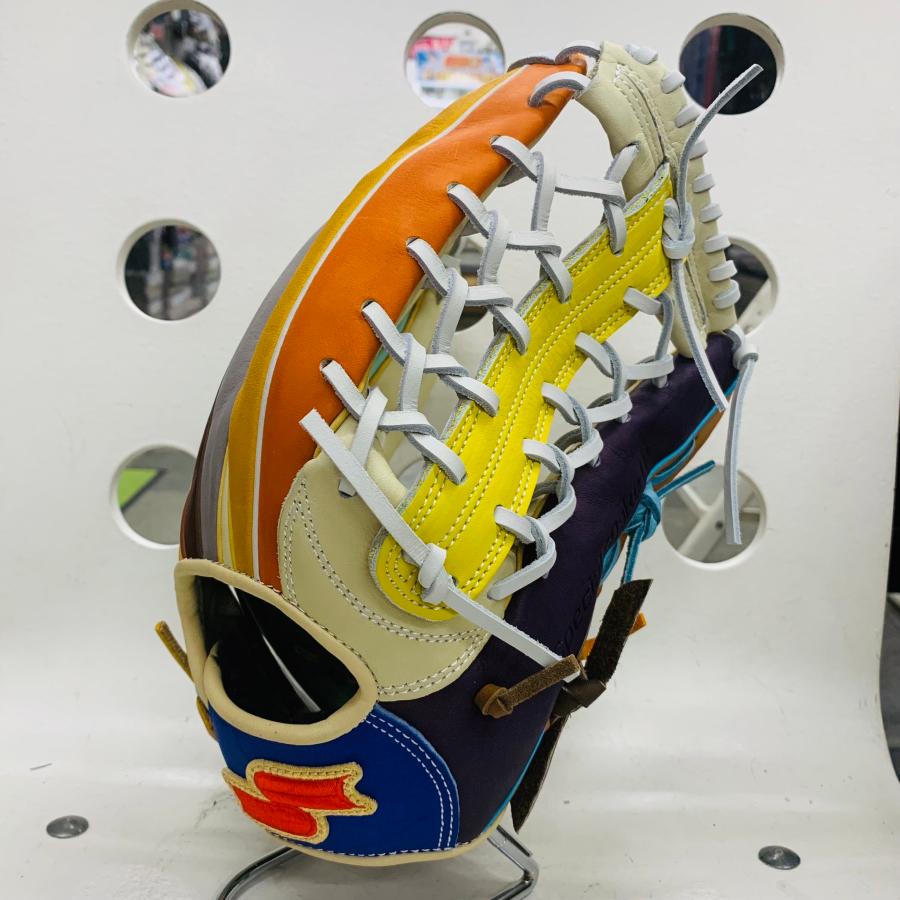 エスエスケイ（SSK） 【カラフルシリーズ】 限定カラー 軟式用 外野手