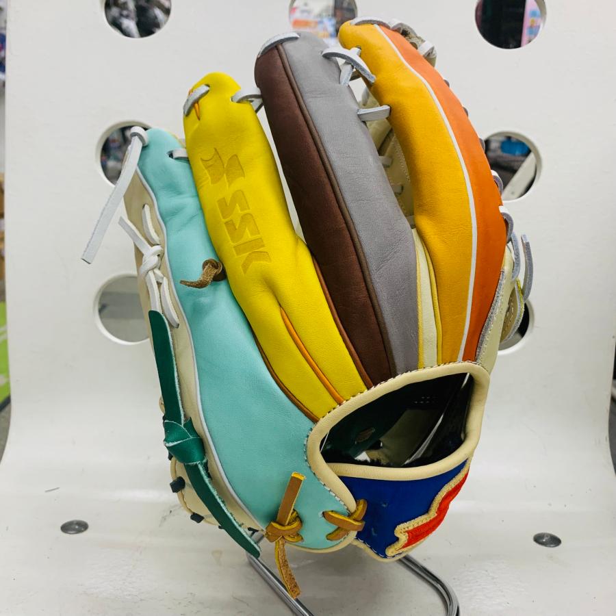 エスエスケイ（SSK） 【カラフルシリーズ】 限定カラー 軟式用 外野手