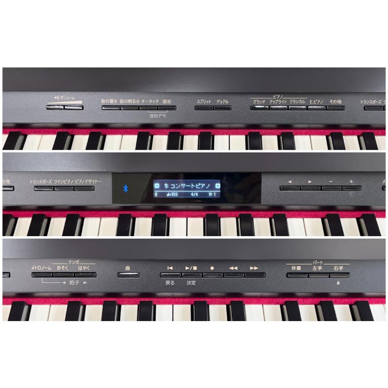 [1都3県 送料無料! 電子ピアノ フェスティバル] ローランド HP601-CR ローズウッド 中古  19年製 Roland HP 木製鍵盤｜bbmusic｜09