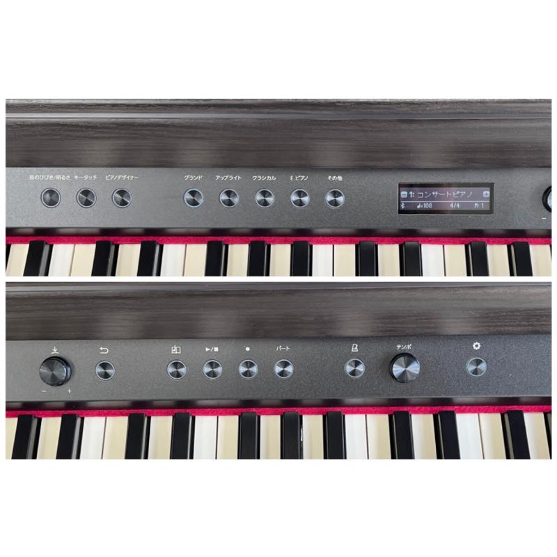 電子ピアノ Roland ローランド HP704-DR 2020製 木製鍵盤 動作品