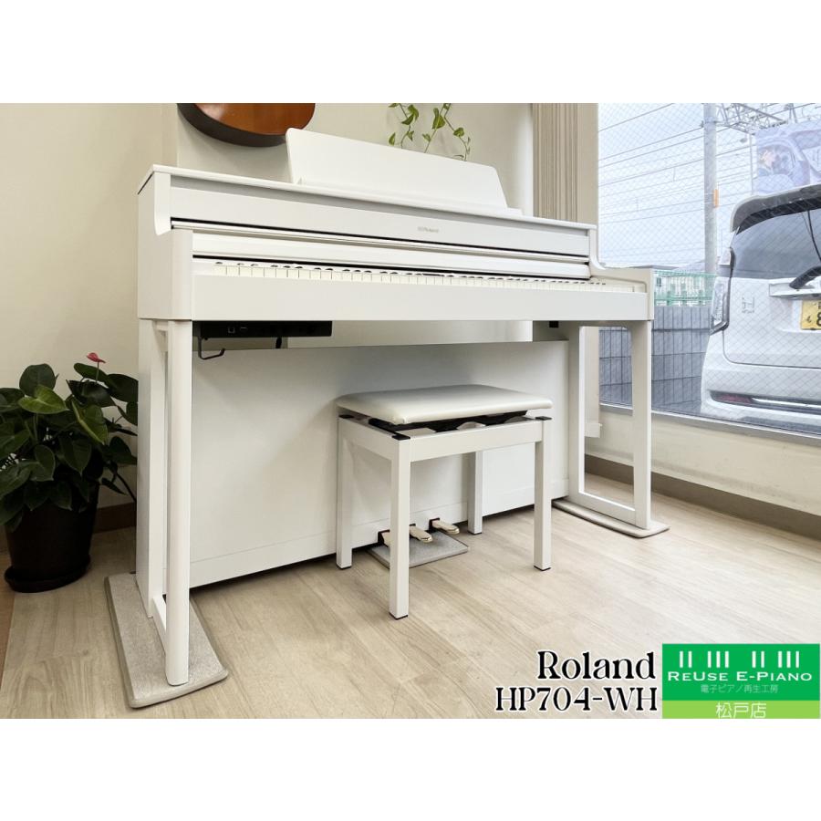 Roland ホワイトデジタルピアノ 88鍵 20年製【無料配送