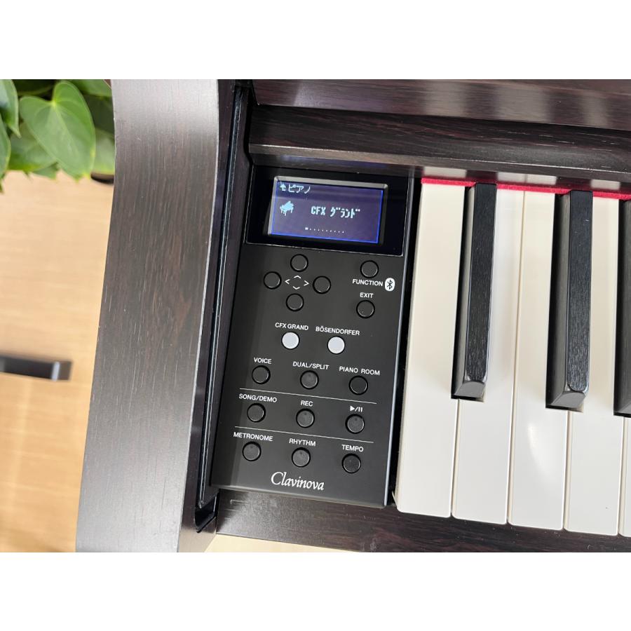 Clavinova 中古電子ピアノ専門店 配送設置無料 ヤマハ CLP-645R ローズ
