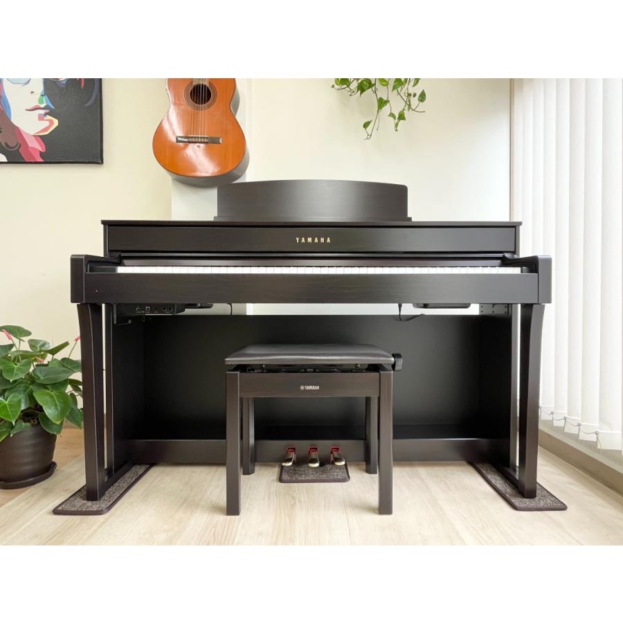 Clavinova 中古電子ピアノ専門店 配送設置無料 ヤマハ CLP-645R ローズ