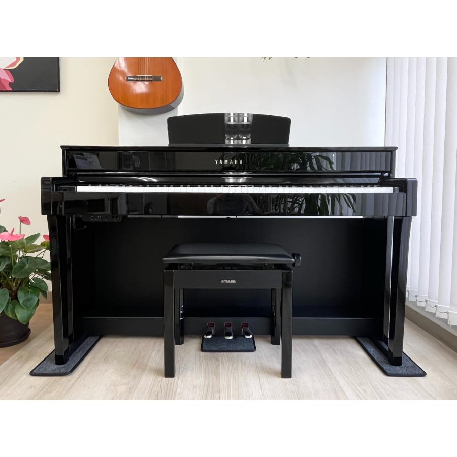 Clavinova 中古電子ピアノ専門店 配送設置無料 ヤマハ CLP-635PE 黒