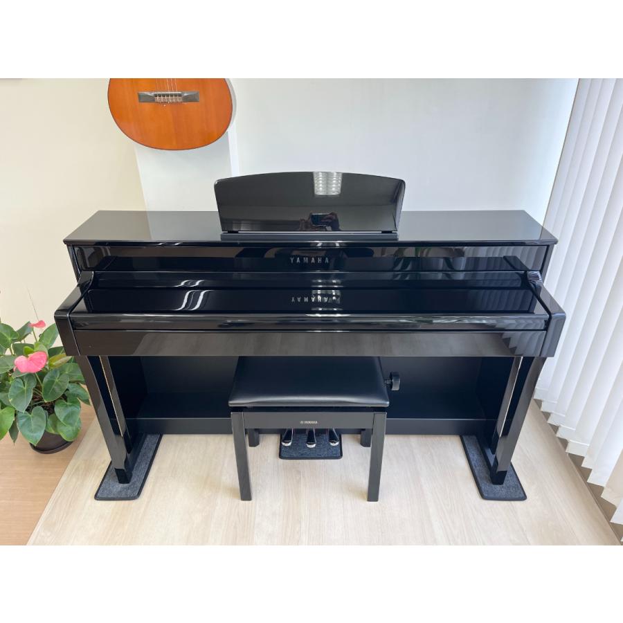 Clavinova 中古電子ピアノ専門店 配送設置無料 ヤマハ CLP-635PE 黒