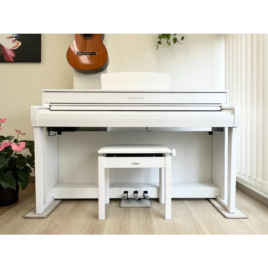 Clavinova 中古電子ピアノ専門店 配送設置無料 ヤマハ SCLP-7350WH