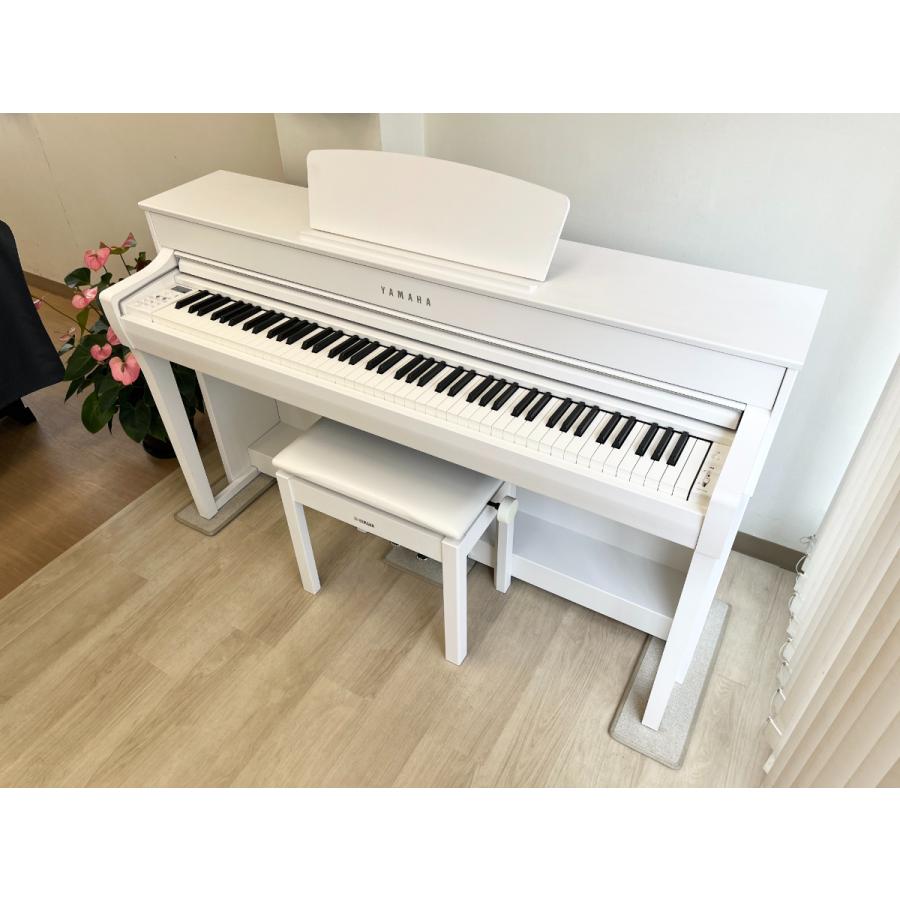 Clavinova 中古電子ピアノ専門店 配送設置無料 ヤマハ SCLP-7350WH
