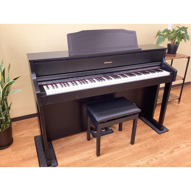 Roland ローランド 電子ピアノ HP605-GP 2017年製 ブラック 鍵盤