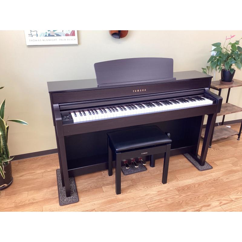 Clavinova 中古電子ピアノ専門店 配送設置無料 ヤマハ CLP-645R ローズ 