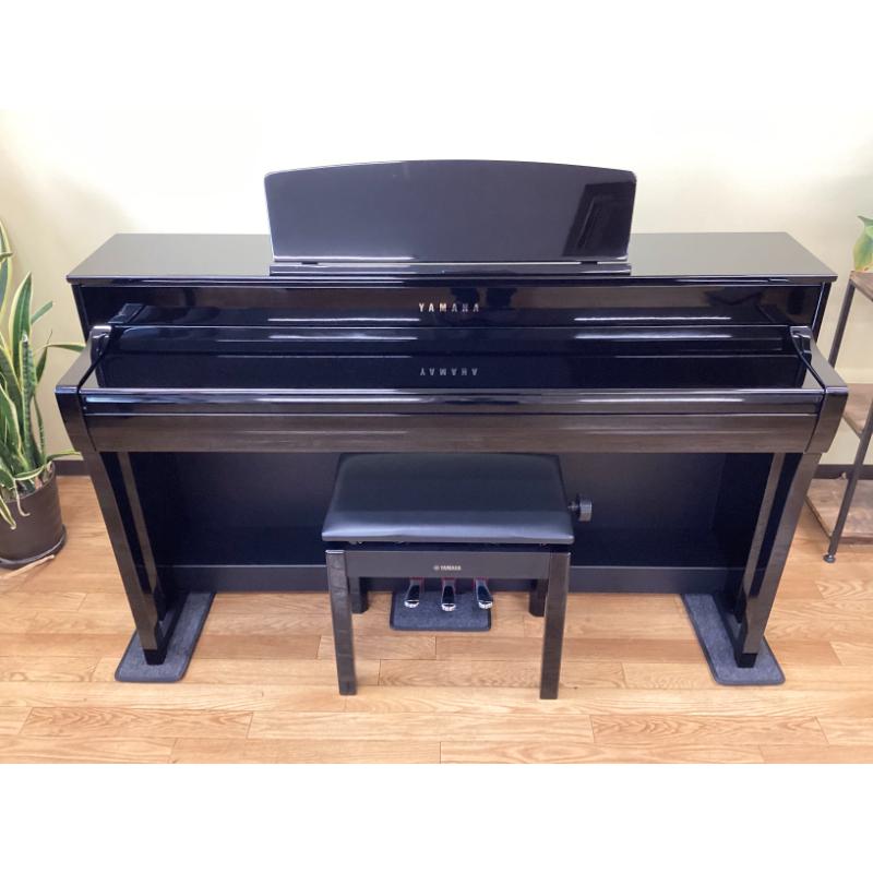 Clavinova 中古電子ピアノ専門店 配送設置無料 ヤマハ CLP-745PE 黒